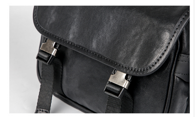 Bolsa de Cuero para Hombre con Correa Cruzada Ajustable - Image 14