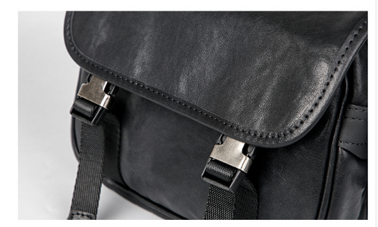 Bolsa de Cuero para Hombre con Correa Cruzada Ajustable - Image 14
