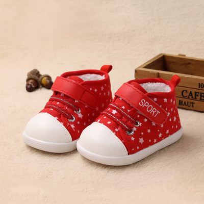 Zapatos para Bebé de Terciopelo Suave con Cierre de Velcro - Comodidad y Estilo
