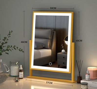 Espejo de Maquillaje Vertical con Luz LED para Dormitorio - Image 15