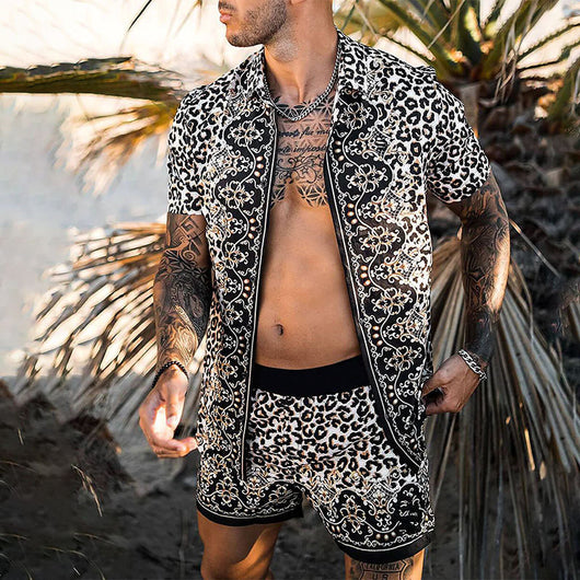Conjunto de Playa Suelto de Dos Piezas Estilo Europeo y Americano - Image 9