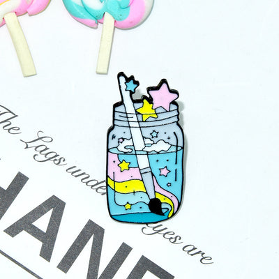 Insignia Botella de Tinta Kawaii en Aleación - Diseño Creativo - Image 9