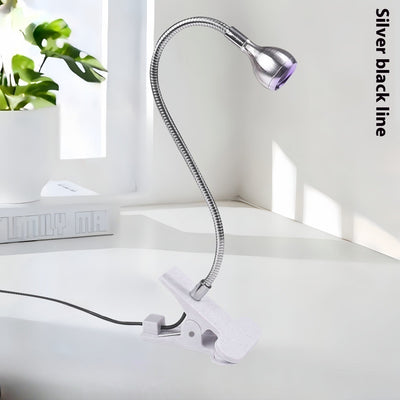Lámpara UV Cuello de Ganso con Clip USB - Luz Púrpura 395nm para Manicura - Image 19