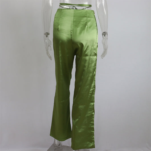 Conjunto de Tres Piezas: Chaleco, Camisa y Pantalón Recto para Mujer - Image 29