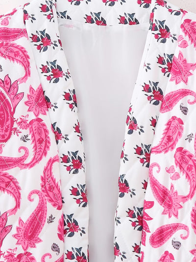Chaleco Acolchado de Algodón con Estampado Street y Costuras Decorativas - Image 22