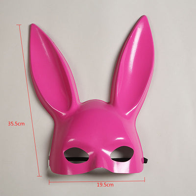 Máscara de Conejo Bunny Girl para Fiesta de Halloween con Diseño de Peluche - Image 3