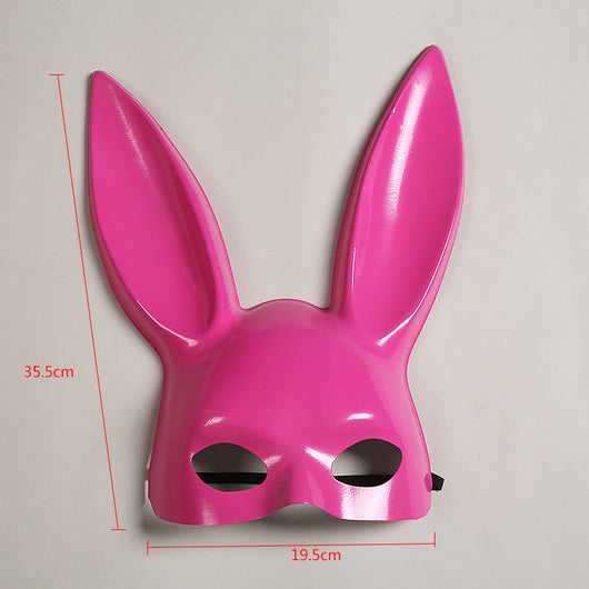 Máscara de Conejo Bunny Girl para Fiesta de Halloween con Diseño de Peluche - Image 3