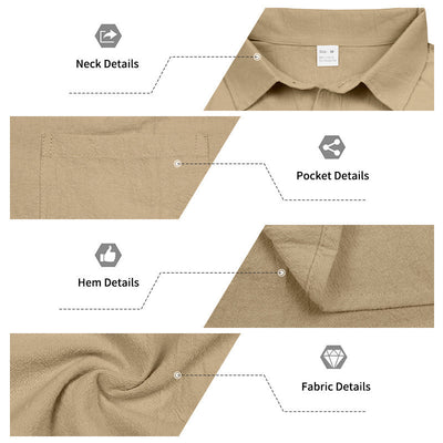 Conjunto de Lino Holgado para Hombre: Camisa sin Mangas y Pantalón Recto - Image 32