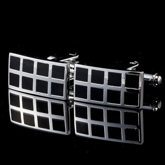 Gemelos Cuadrados para Hombre - Botones de Puño Francés Elegantes - Image 18