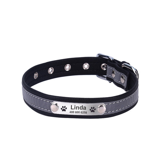 Collar Reflectante de Microfibra para Perros y Gatos Pequeños y Medianos - Image 13