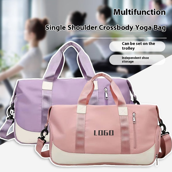 Bolsa Crossbody Multifuncional para Yoga con Asa Convertible