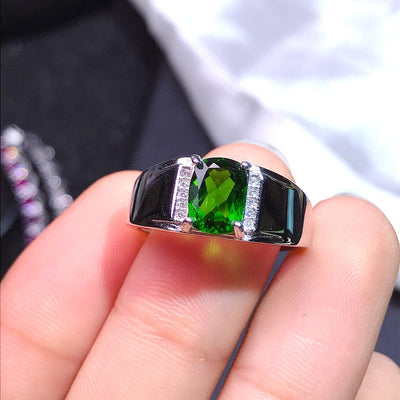 Anillo de Plata 925 con Diamante para Hombre - Image 6