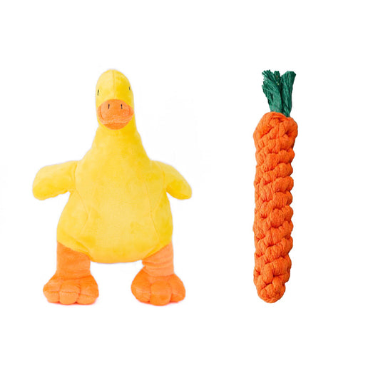 Juguete para Perros Pato Sonoro de Peluche - Resistente y Entretenido - Image 8