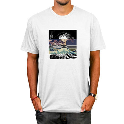 Playera The Great Wave Hip Hop para Hombre - Image 5
