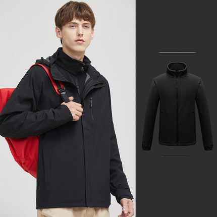 Chaqueta 3 en 1 Impermeable Desmontable para Hombre y Mujer - Image 16