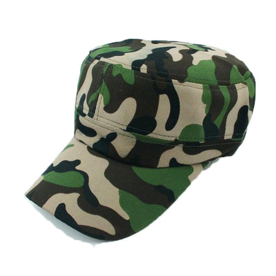 Gorra Plana Camuflaje Unisex para Deportes y Estilo - Image 3