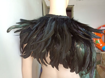 Chaleco Plumas con Cuello Falso Desmontable - Image 3