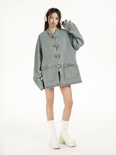 Chaqueta Denim Premium para Mujer - Talla S - Image 15
