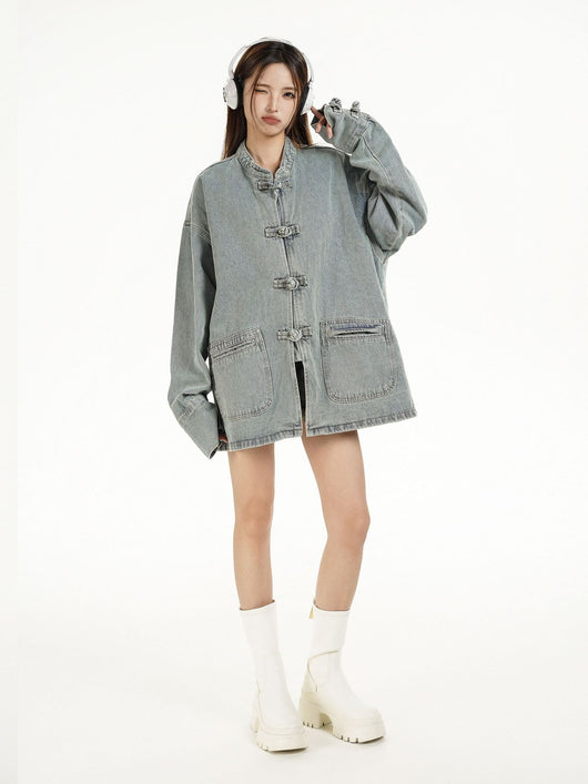Chaqueta Denim Premium para Mujer - Talla S - Image 15