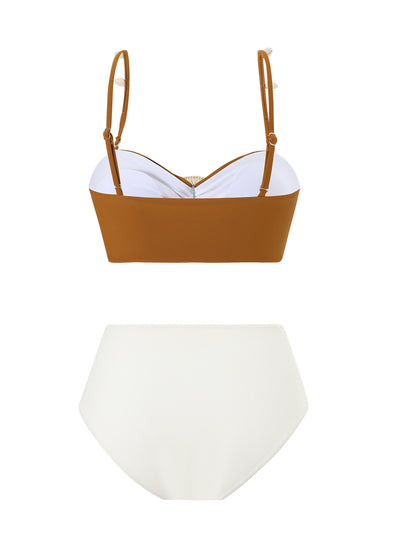Bikini Dividido con Borlas para Playa y Aguas Termales - Image 18