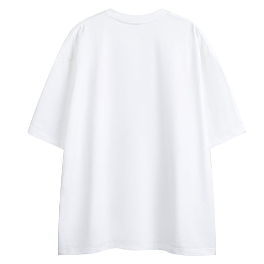Camiseta Holgada Estampado Caricatura para Hombre - Image 3