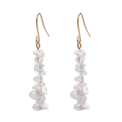 Aretes de Piedra de Cristal Natural para Mujer - Image 8