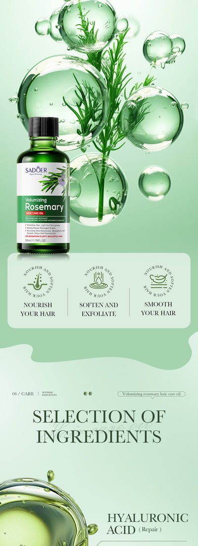 Aceite Esencial Restaurador de Romero para Cabello Seco y Encrespado - Image 10