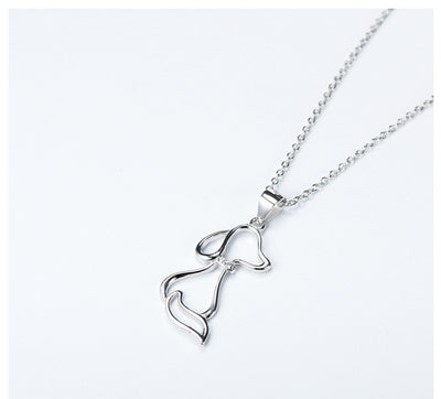Collar de Plata 925 con Dije de Perro para Mujer - Image 13