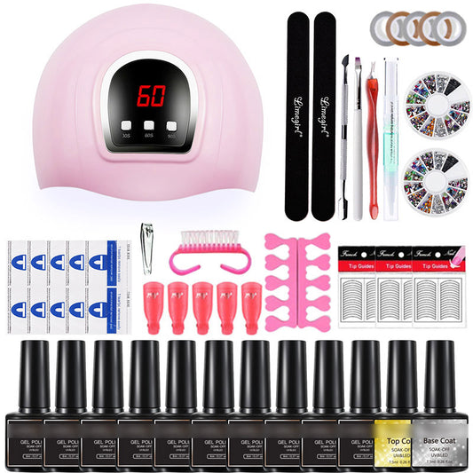 Kit Completo de Herramientas para Manicura y Pedicura