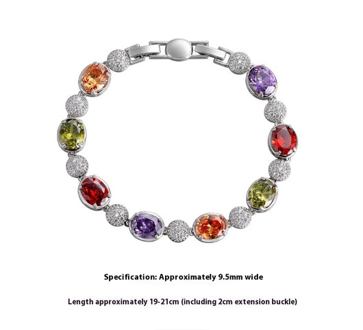 Pulseras de Circón Colorido para Hombre y Mujer - Image 8