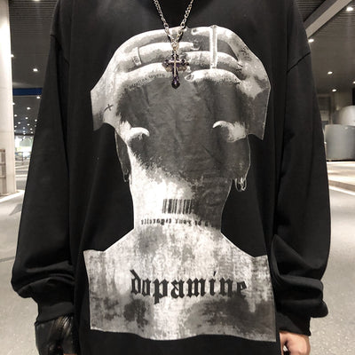 Camiseta Manga Larga Estampado High Street para Hombre y Mujer - Image 14