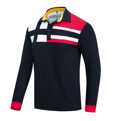 Polo Manga Corta Bicolor para Hombre - Image 4