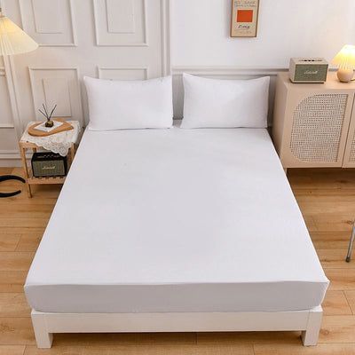 Juego de Sábanas de Algodón para Estudiantes - Sábana Ajustable y Funda de Almohada - Image 4