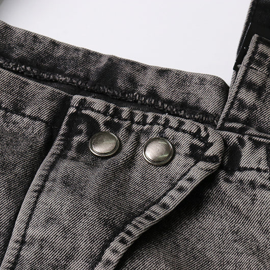 Overol Jeans para Mujer con Detalles de Herramientas y Estilo Personalizado - Image 7