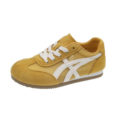 Tenis Cortez Mujer Cuero con Suela Gruesa y Malla Transpirable - Image 5