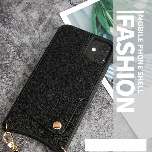Funda de Cuero TPU con Diseño Cola de Pez para iPhone 13