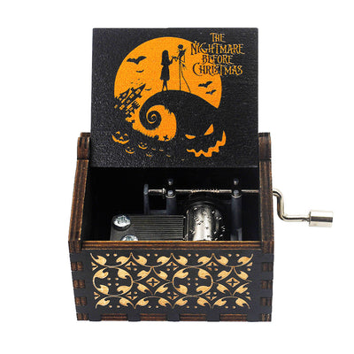 Caja de Música Tallada en Madera con Manivela - Viaje de Chihiro - Image 18