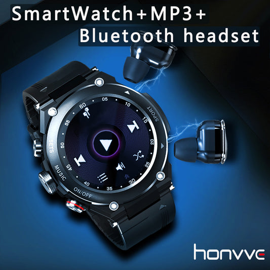 Auriculares Bluetooth 2 en 1 con Pulsera Inteligente