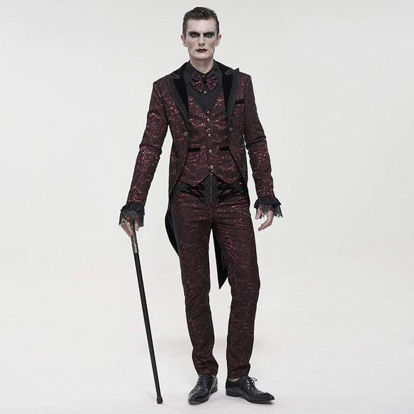 Pantalones de Vestir Rectos para Hombre con Cintura Simulada