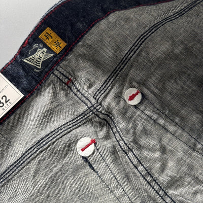 Pantalones Rectos Largos Retro Americano para Hombre - Image 21