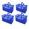 Azul Portátil 4 Peças