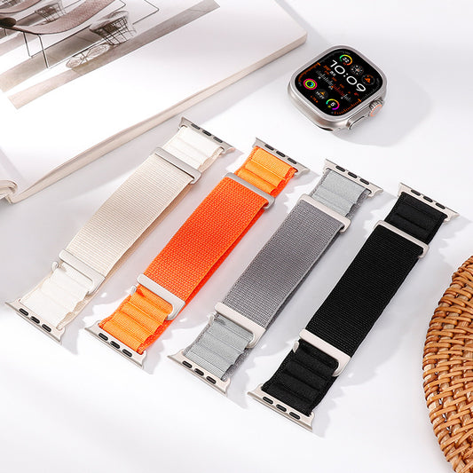 Correa de Reloj Nylon con Hebilla C y Cambio Rápido de Dos Secciones