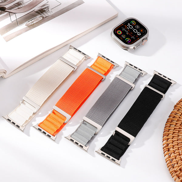 Correa de Reloj Nylon con Hebilla C y Cambio Rápido de Dos Secciones