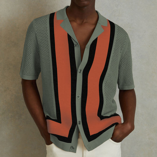 Suéter de Hombre Rayas Contraste - Colección Verano - Image 7