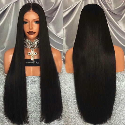 Pelucas Frontales de Encaje Cabello Liso Premium para Mujeres