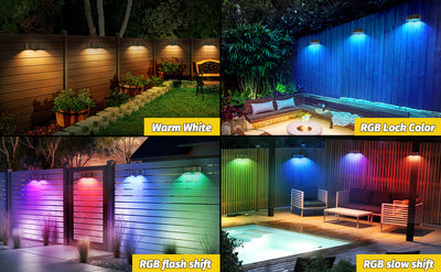 Lámpara Solar para Cerca y Decoración Exterior - Image 18