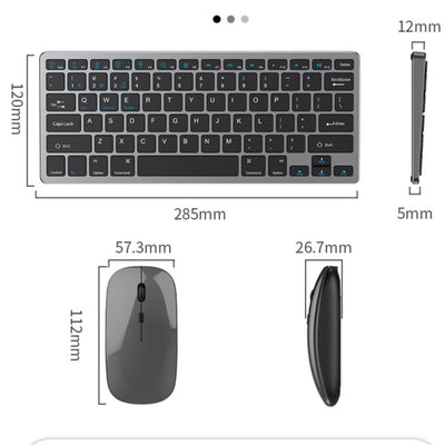 Kit Teclado y Ratón Inalámbrico Ultra Delgado Recargable Silencioso - Image 9