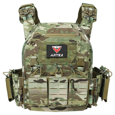 Chaleco Táctico Militar 6094 con Liberación Rápida y Ventilador Multifuncional - Image 3