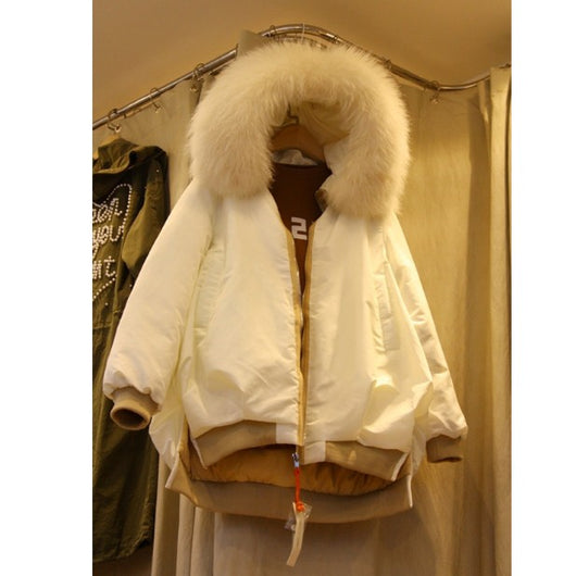 Chaqueta de Plumas de Pato Blanco Premium - Image 6
