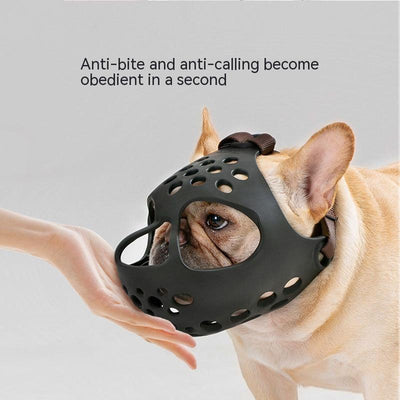 Bozal Suave de Goma para Perros - Protección Anti-mordidas